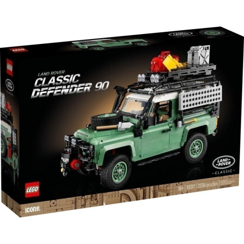 ［想樂］全新 樂高 LEGO 10317 Icons Land Rover Defender 90 (原箱寄出)