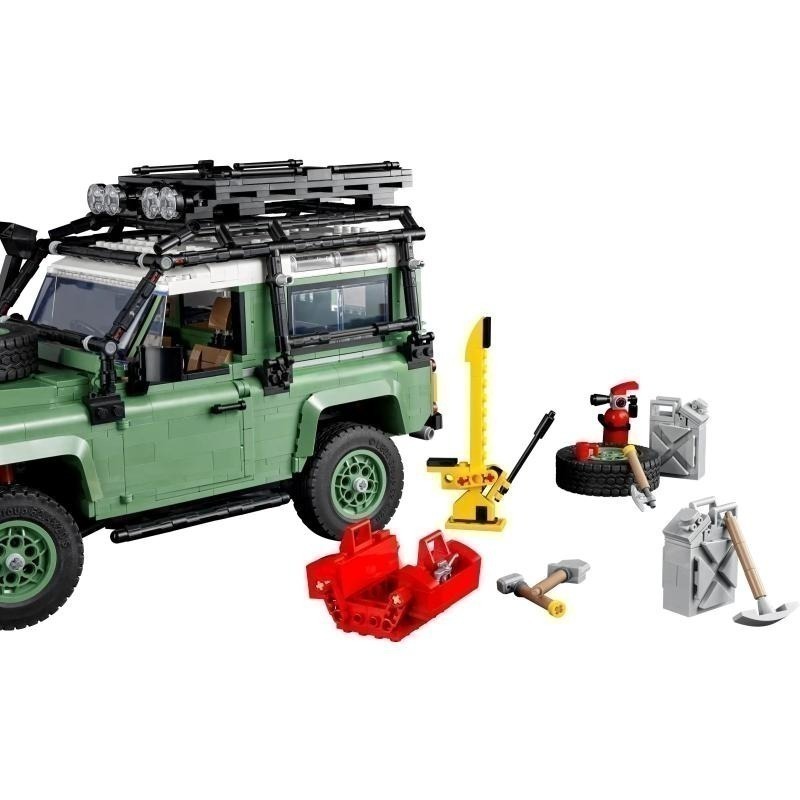 ［想樂］全新 樂高 LEGO 10317 Icons Land Rover Defender 90 (原箱寄出)-細節圖5