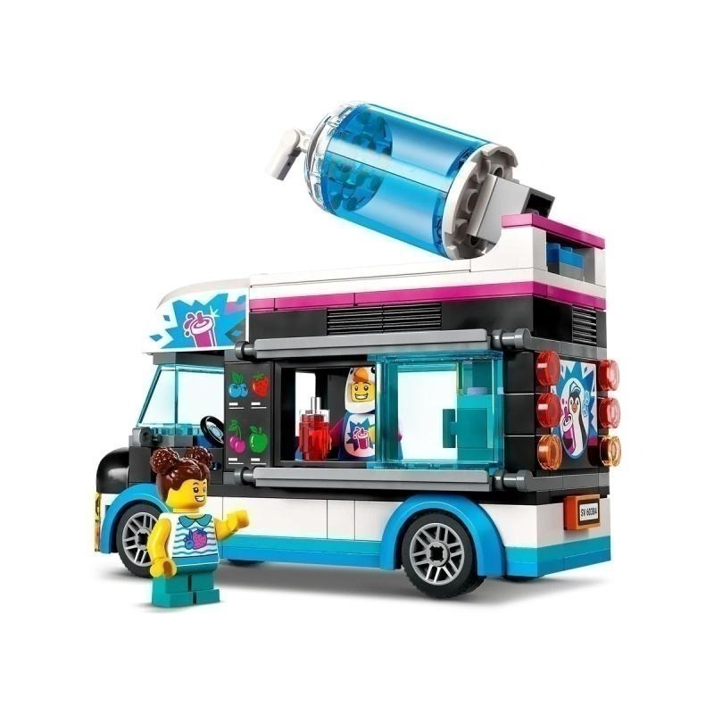 ［想樂］全新 樂高 LEGO 60384 City 城市 企鵝冰沙車-細節圖5