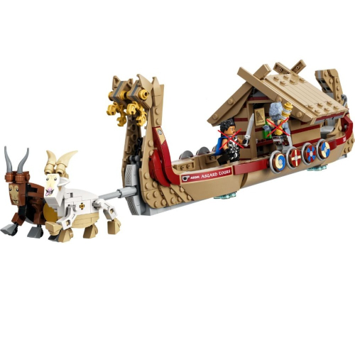 ［想樂］『拆賣』全新 樂高 Lego 76208 山羊船 不含人偶及其配件 拆盒場景