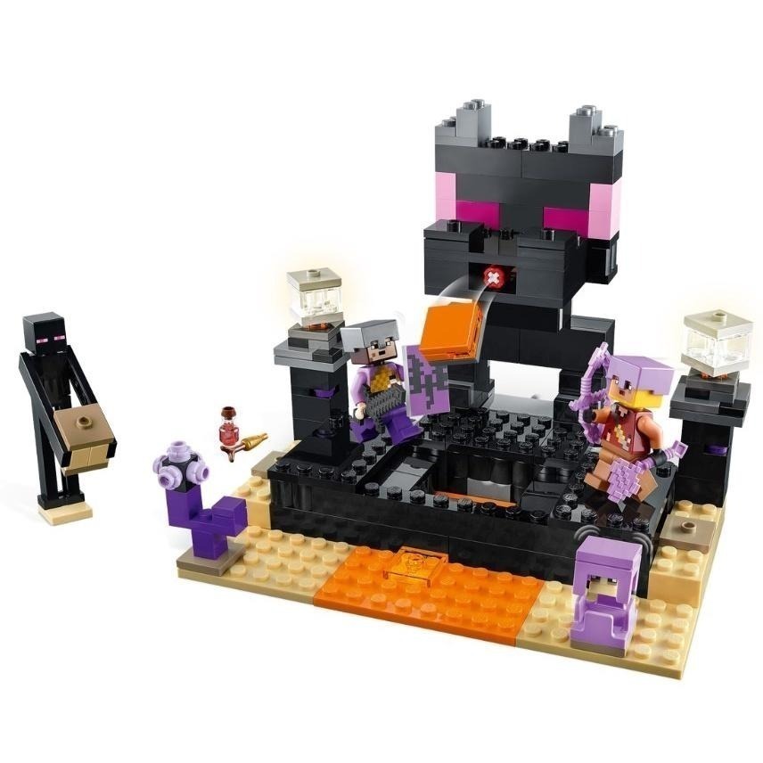 ［想樂］全新 樂高 LEGO 21242 Minecraft 創世神 終界競技場 The End Arena-細節圖4
