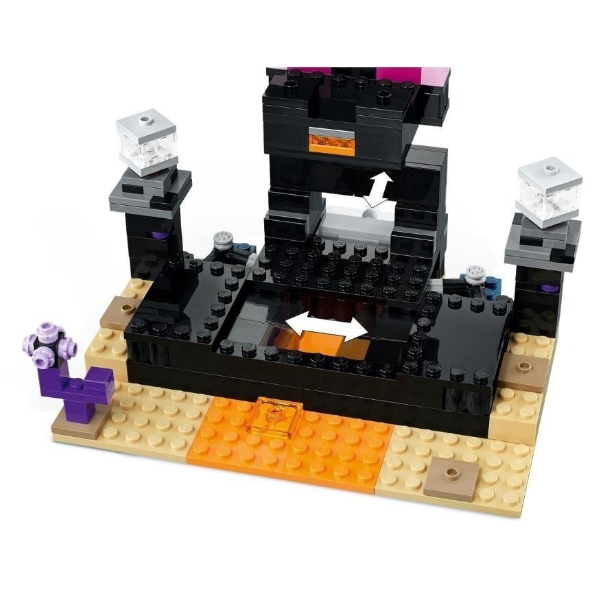 ［想樂］全新 樂高 LEGO 21242 Minecraft 創世神 終界競技場 The End Arena-細節圖6