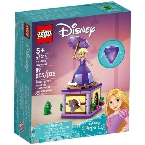 ［想樂］全新 樂高 LEGO 43214 Disney 迪士尼 長髮公主的鑽石禮服 Twirling Rapunzel