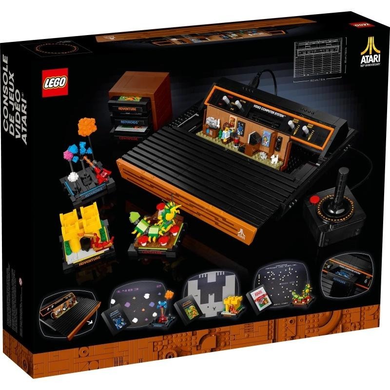 ［想樂］全新 樂高 Lego 10306 Icons 電玩主機 雅達利 2600 Atari 2600-細節圖2