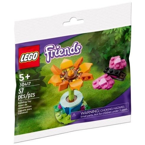 ［想樂］『小包』全新 樂高 Lego 30417 小花 蝴蝶 Garden Flower and Butterfly Polybag