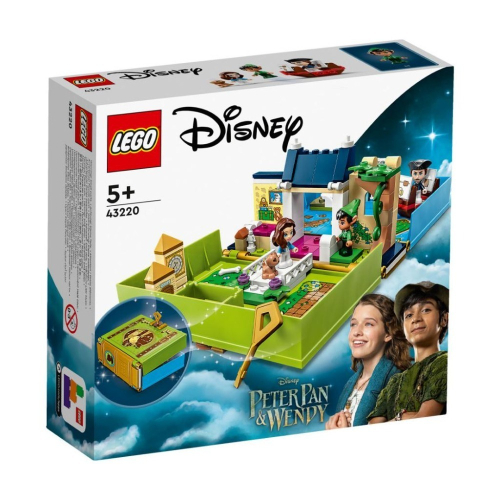 ［想樂］全新 樂高 LEGO 43220 Disney Princess 小飛俠與溫蒂的故事書冒險 Peter Pan