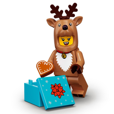 ［想樂］『人偶』全新 樂高 LEGO 71034 4 第23代人偶包 馴鹿裝扮人偶 Reindeer Costume