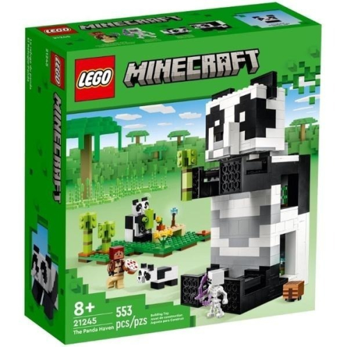 ［想樂］全新 樂高 LEGO 21245 Minecraft 創世神 貓熊的房屋 The Panda Haven