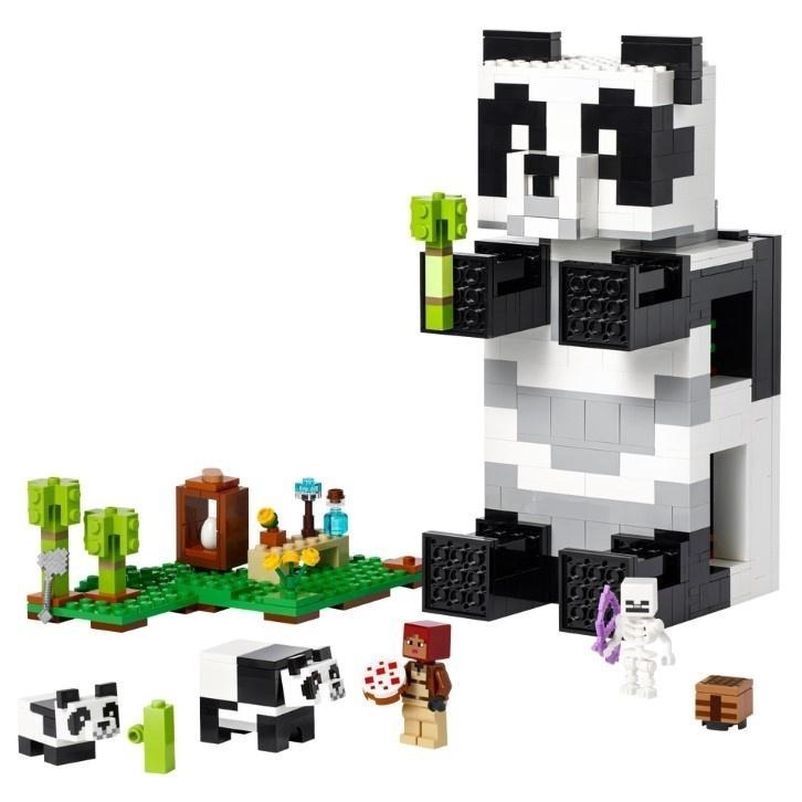 ［想樂］全新 樂高 LEGO 21245 Minecraft 創世神 貓熊的房屋 The Panda Haven-細節圖3