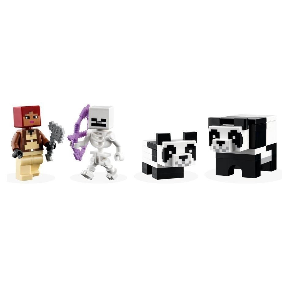 ［想樂］全新 樂高 LEGO 21245 Minecraft 創世神 貓熊的房屋 The Panda Haven-細節圖7