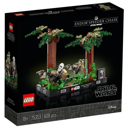 ［想樂］全新 樂高 LEGO 75353 Star wars 星際大戰 恩多星森林飛行穿梭 Endor Speeder