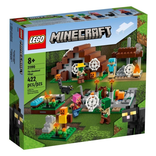 ［想樂］全新 樂高 Lego 21190 Minecraft 創世神 毛骨悚然的村莊