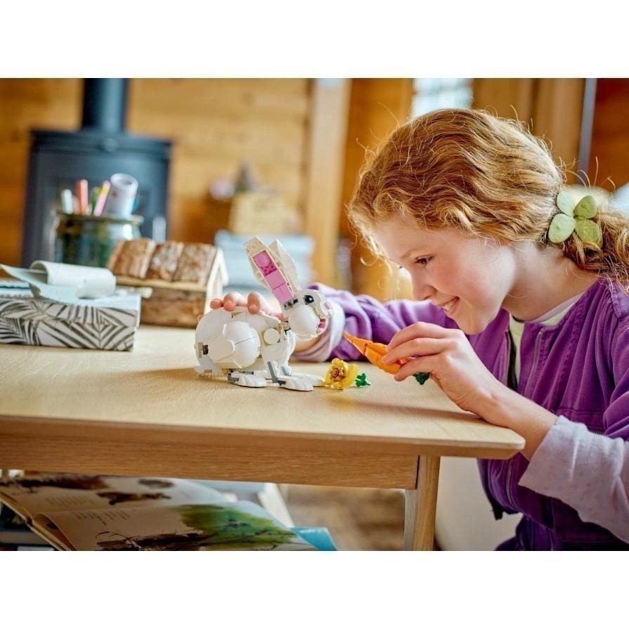 ［想樂］全新 樂高 LEGO 31133 Creator 創意百變 3 合 1 白兔-細節圖6