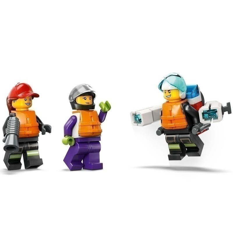 ［想樂］全新 樂高 LEGO 60373 City 城市 消防救援船-細節圖5