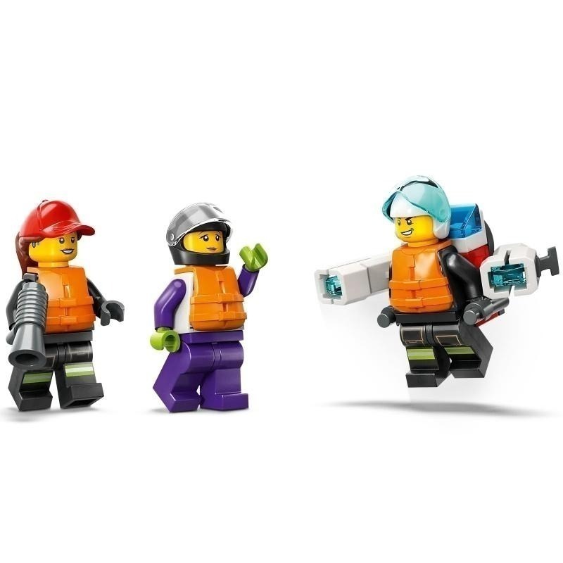 ［想樂］全新 樂高 LEGO 60373 City 城市 消防救援船-細節圖5