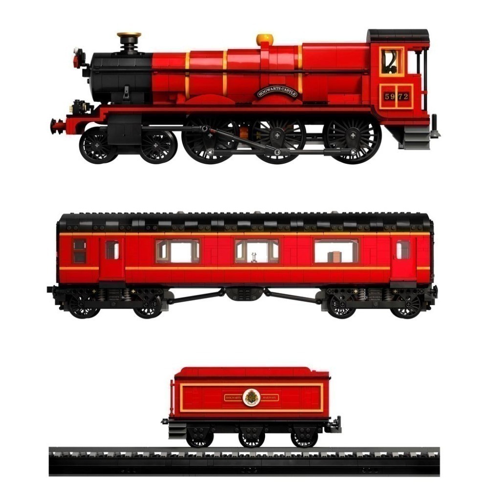 ［想樂］全新 樂高 Lego 76405 哈利波特 霍格華茲特快車 典藏版 Hogwart Express (盒損)-細節圖5
