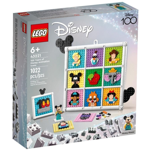 ［想樂］全新 樂高 LEGO 43221 Disney 迪士尼 百年迪士尼動畫經典角色