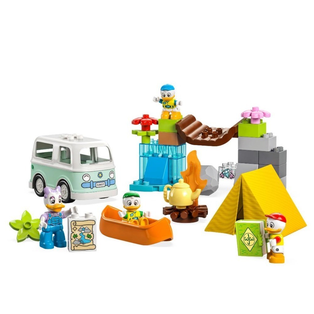 ［想樂］全新 樂高 LEGO 10997 DUPLO 得寶 米奇與好友們的露營冒險-細節圖3