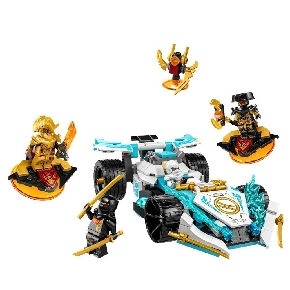 ［想樂］全新 樂高 LEGO 71791 Ninjago 忍者 冰忍的龍威旋風忍術賽車-細節圖3