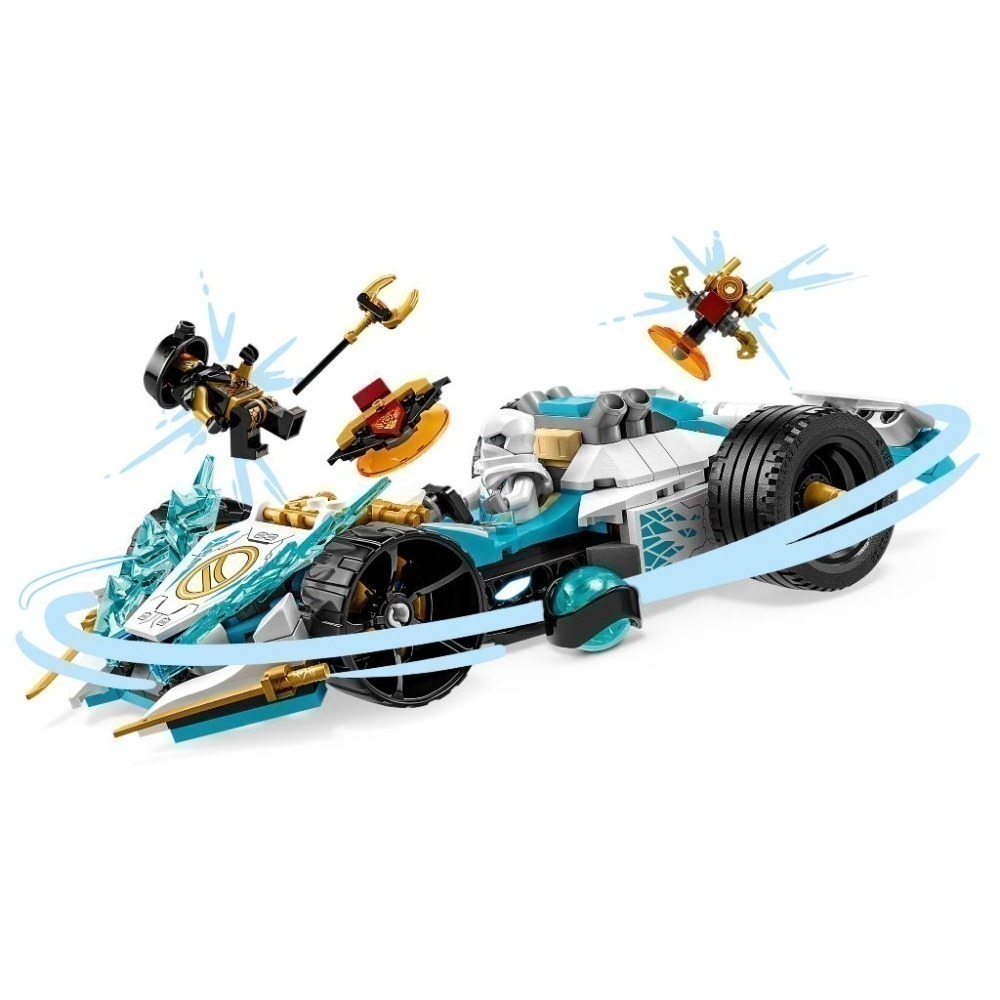 ［想樂］全新 樂高 LEGO 71791 Ninjago 忍者 冰忍的龍威旋風忍術賽車-細節圖4