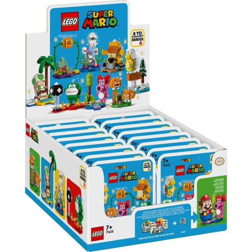 ［想樂］全新 樂高 LEGO 71413 Mario 超級瑪利歐 角色組合包－第 6 代 (一箱16隻)