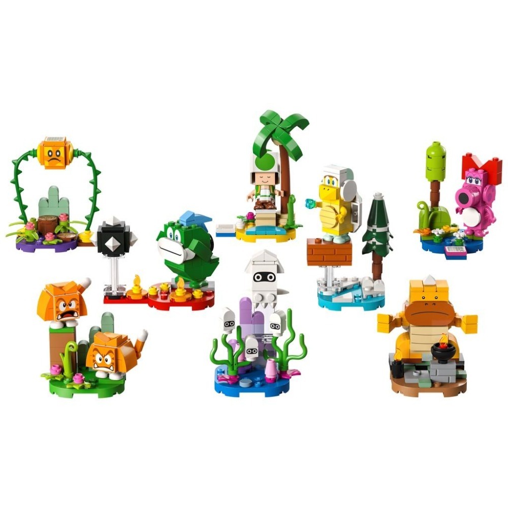 ［想樂］全新 樂高 LEGO 71413 Mario 超級瑪利歐 角色組合包－第 6 代 (一箱16隻)-細節圖2