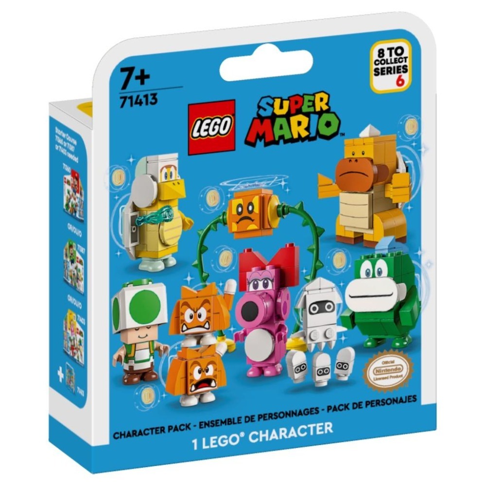 ［想樂］全新 樂高 LEGO 71413 Mario 超級瑪利歐 角色組合包－第 6 代 (一箱16隻)-細節圖5