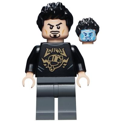 ［想樂］『人偶』全新 樂高 Lego SH747 漫威 Marvel 東尼史塔克 Tony Stark (76216)