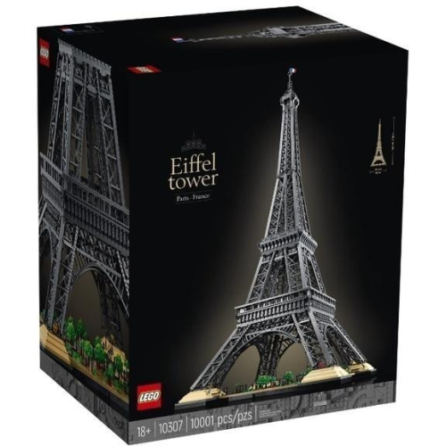 ［想樂］全新 樂高 Lego 10307 Icons 世界建築 巴黎 艾菲爾鐵塔 (原箱寄出)
