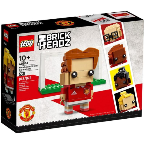 ［想樂］全新 樂高 LEGO 40541 Brickheadz 足球隊 Manchester United