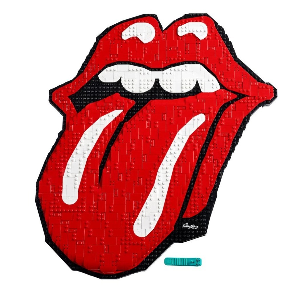 ［想樂］全新 樂高 Lego 31206 Art  滾石樂團 The Rolling Stones (原箱寄出)-細節圖3