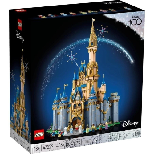 ［想樂］全新 樂高 LEGO 43222 迪士尼 城堡 Disney Castle (原箱寄出)