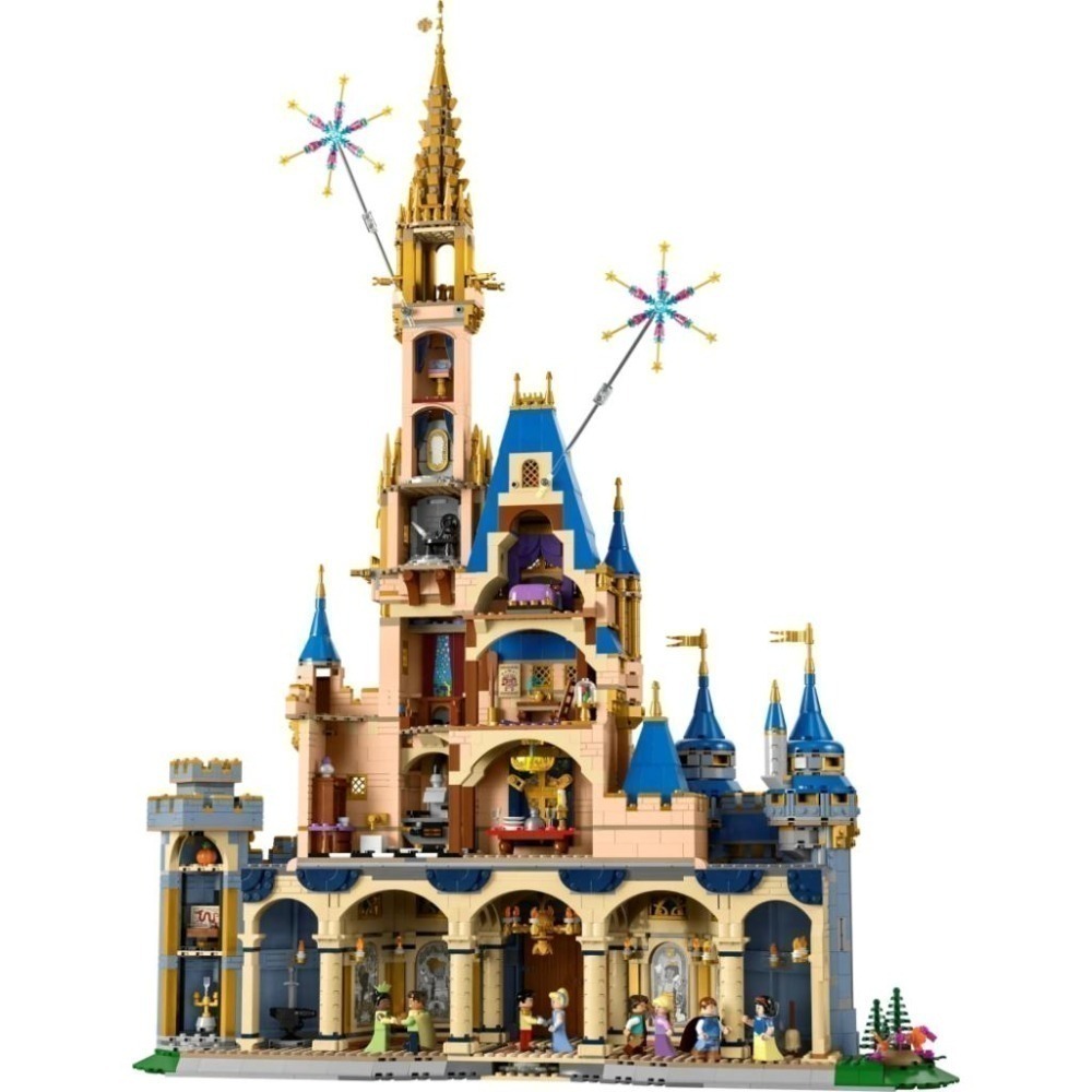 ［想樂］全新 樂高 LEGO 43222 迪士尼 城堡 Disney Castle (原箱寄出)-細節圖4
