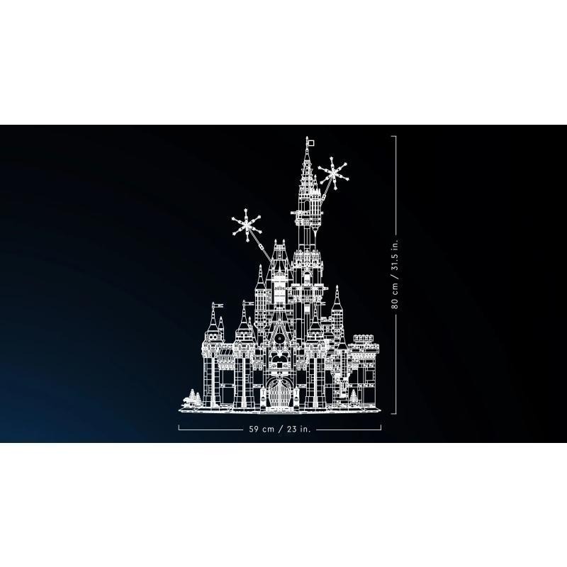 ［想樂］全新 樂高 LEGO 43222 迪士尼 城堡 Disney Castle (原箱寄出)-細節圖8