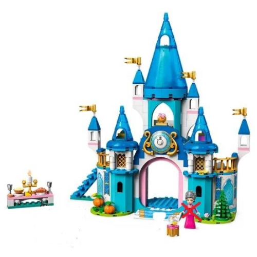 ［想樂］『拆賣』全新 樂高 Lego 43206 城堡 場景 不含人偶、人偶配件、老鼠、貓 拆盒場景