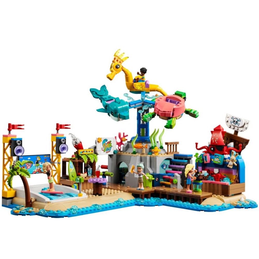 ［想樂］全新 樂高 LEGO 41737 Friends 好朋友 海灘遊樂園-細節圖3