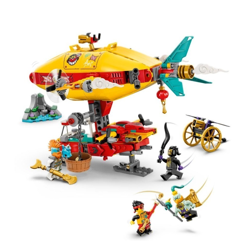 ［想樂］全新 樂高 LEGO 80046 Monkie Kid 悟空小俠 雲霄飛船-細節圖2