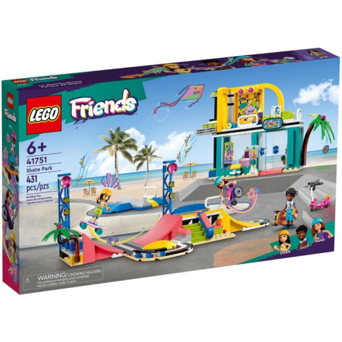 ［想樂］全新 樂高 LEGO 41751 Friends 好朋友 滑板公園