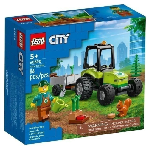 ［想樂］全新 樂高 LEGO 60390 City 城市 公園曳引機