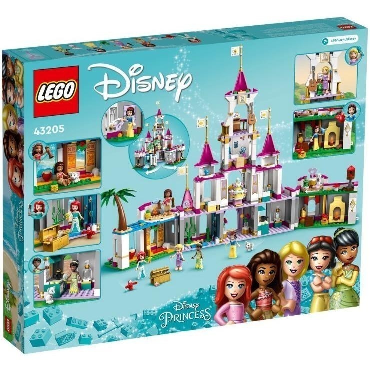 ［想樂］全新 樂高 LEGO 43205 Disney 迪士尼 迪士尼公主 冒險城堡-細節圖2