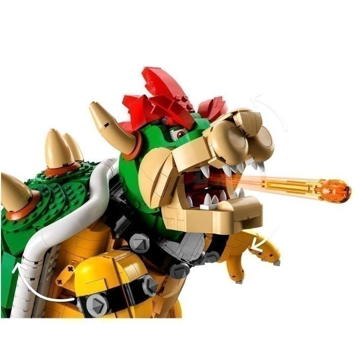 ［想樂］全新 樂高 LEGO 71411 Mario 瑪利歐 巨無霸庫巴-細節圖5