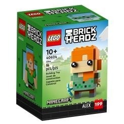 ［想樂］全新 樂高 Lego 40624 Brickheadz Minecraft Alex