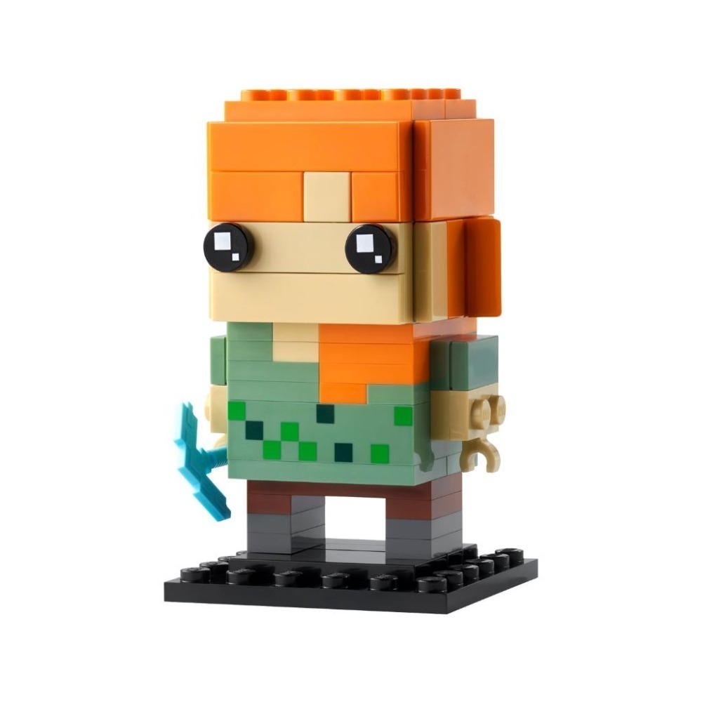 ［想樂］全新 樂高 Lego 40624 Brickheadz Minecraft Alex-細節圖3