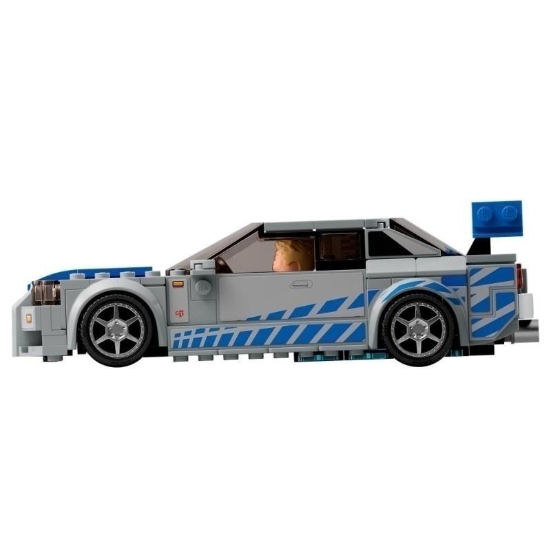 ［想樂］全新 樂高 LEGO 76917 Speed 玩命關頭 保羅沃克 Nissan Skyline GTR R34-細節圖5
