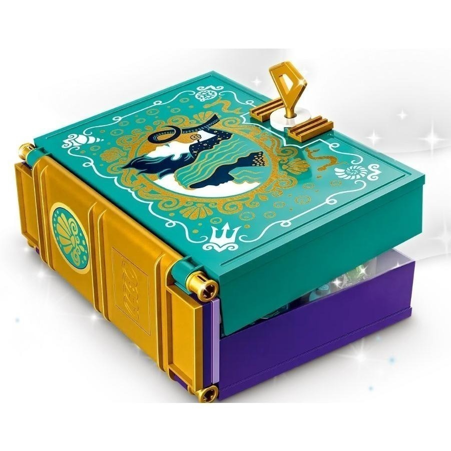 ［想樂］全新 樂高 LEGO 43213 Disney 迪士尼 小美人魚 故事書冒險 Story Book-細節圖4