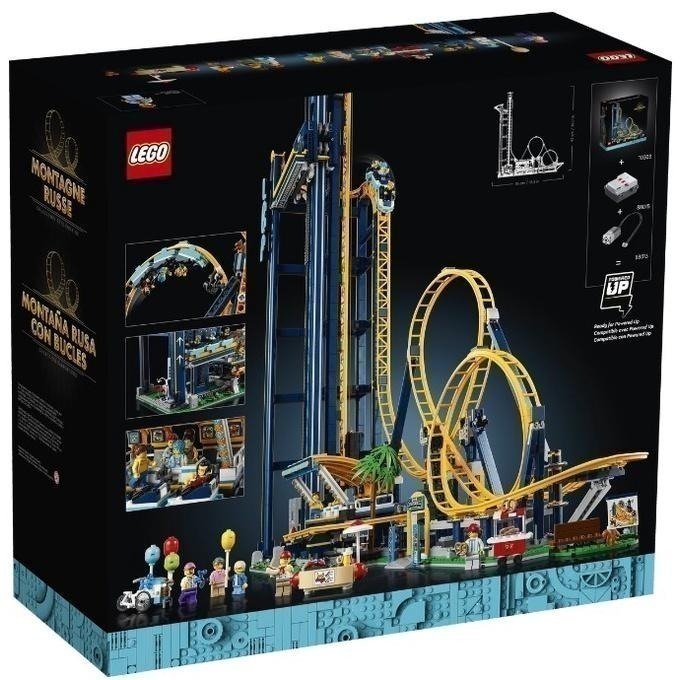 ［想樂］全新 樂高 Lego 10303 遊樂園 環形雲霄飛車 Loop Coaster (原箱寄出)-細節圖2