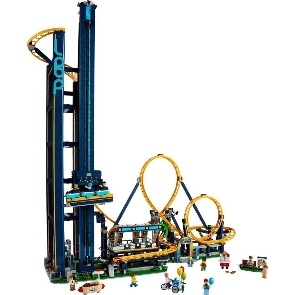 ［想樂］全新 樂高 Lego 10303 遊樂園 環形雲霄飛車 Loop Coaster (原箱寄出)-細節圖3