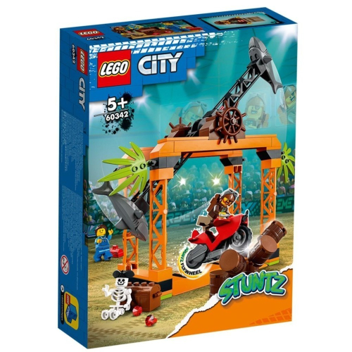 ［想樂］全新 樂高 LEGO 60342 City 城市 Stuntz 鯊魚攻擊特技挑戰組