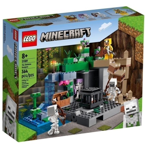 ［想樂］全新 樂高 Lego 21189 Minecraft 創世神 骷髏地牢