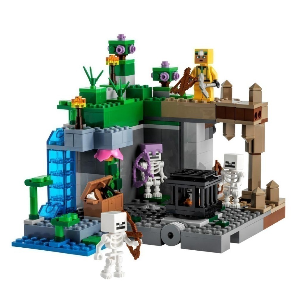 ［想樂］全新 樂高 Lego 21189 Minecraft 創世神 骷髏地牢-細節圖3